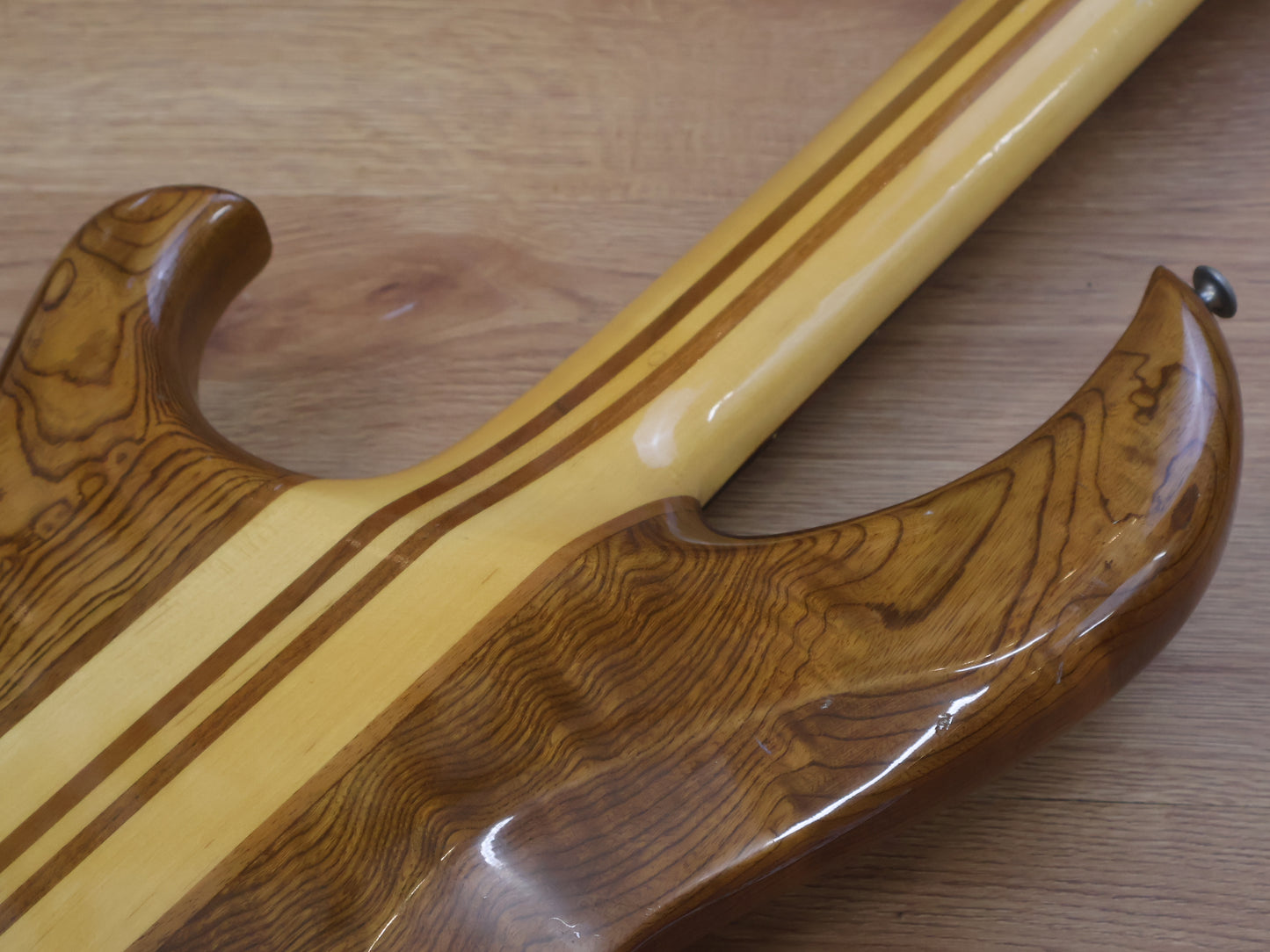 1980 Aria Pro II Japan RSB-600 Neckthrough Electric Bass (Japan Brown)