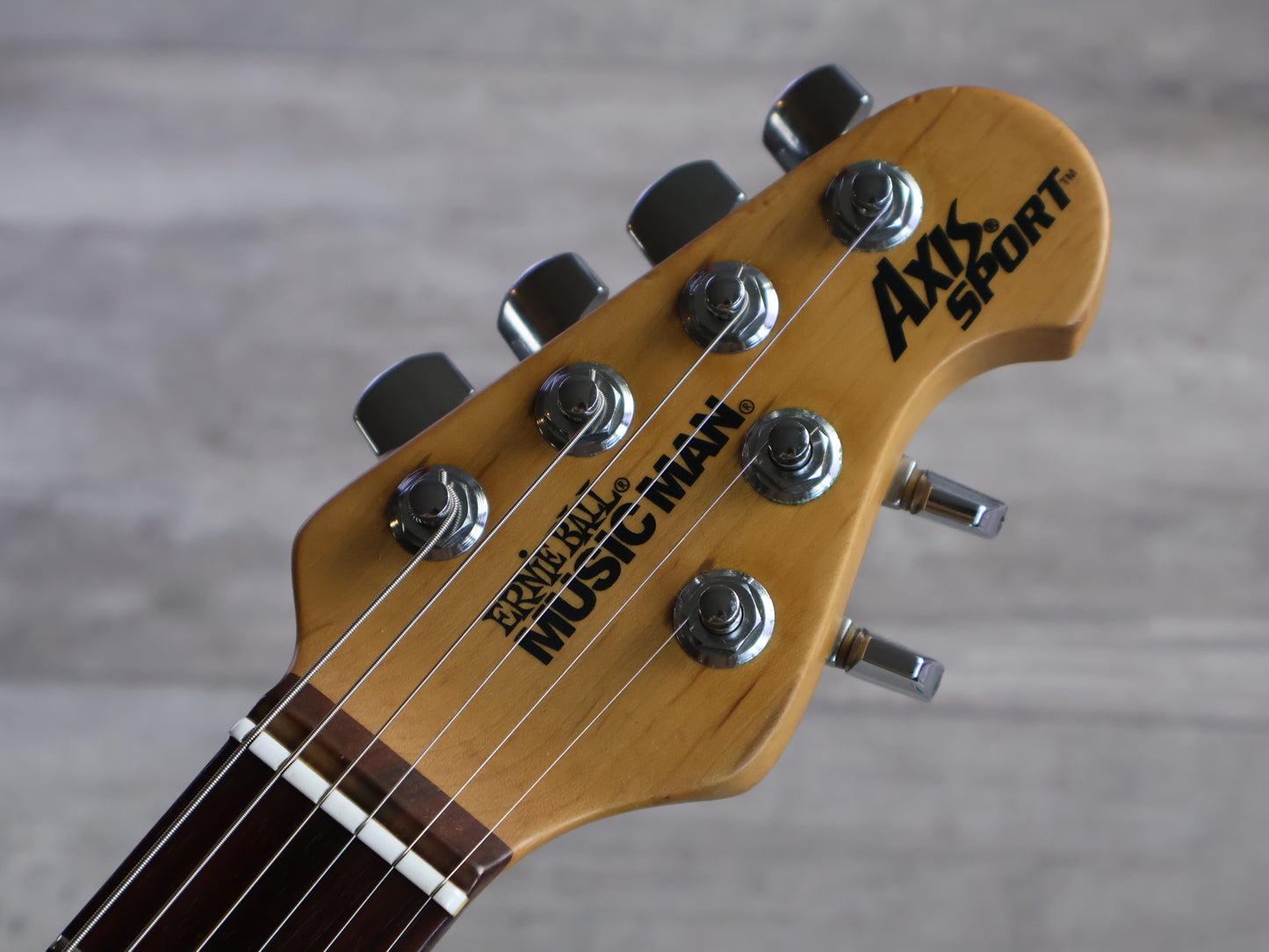 2004 Ernie Ball Music Man MM-90 Axis Sport w/P90's (Egyptian Smoke)