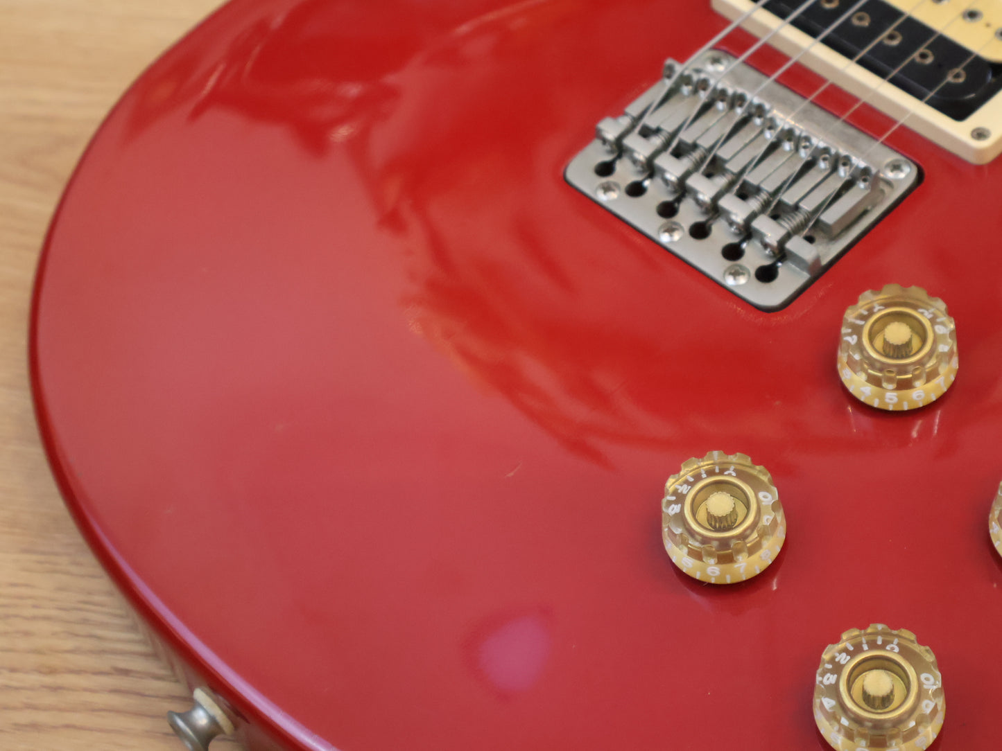 1981 Aria Pro II Japan CS-400 Cardinal Double Cutaway (Red)