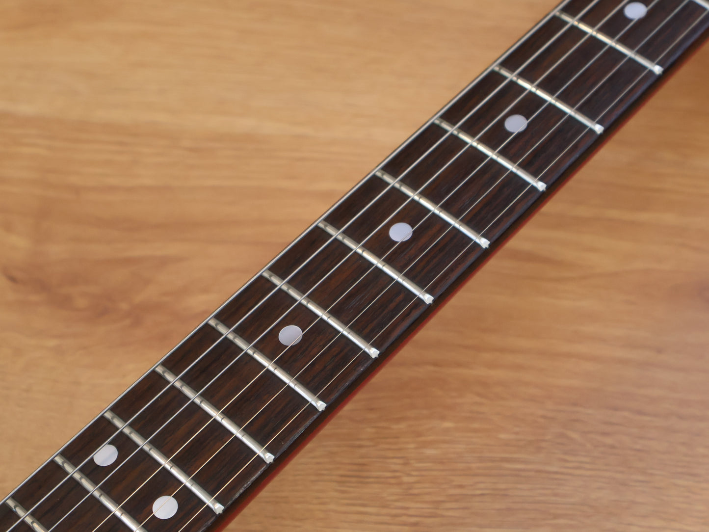 1981 Aria Pro II Japan CS-400 Cardinal Double Cutaway (Red)