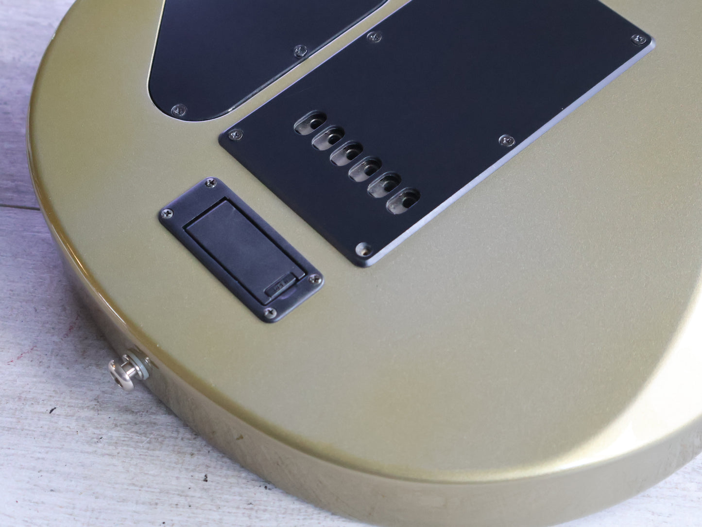 2004 Ernie Ball Music Man MM-90 Axis Sport w/P90's (Egyptian Smoke)