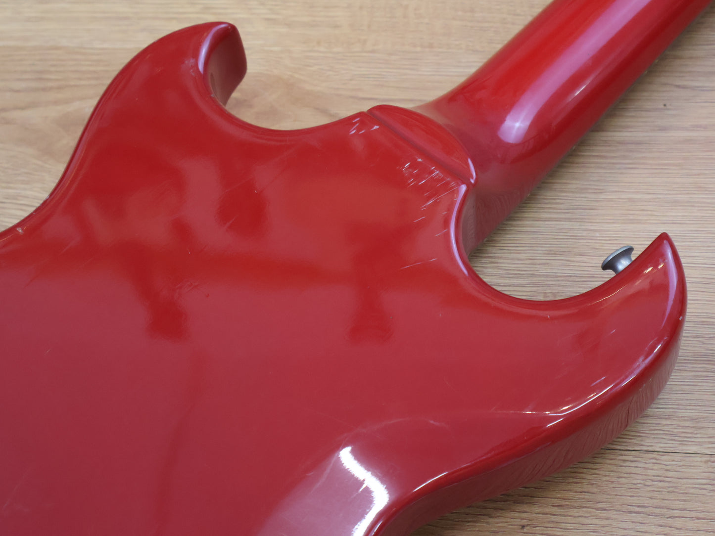 1981 Aria Pro II Japan CS-400 Cardinal Double Cutaway (Red)