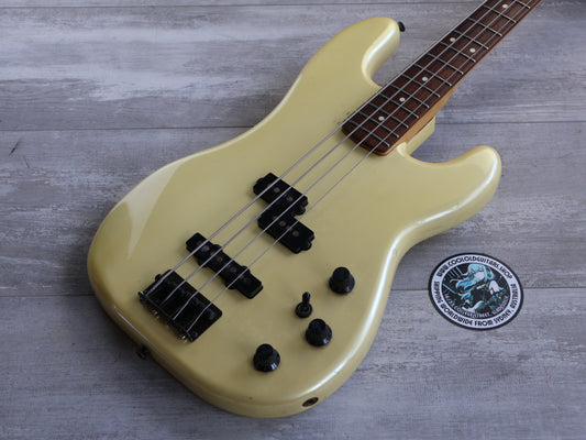 1987 Fender Japan "Jazz Bass Special" Duff McKagen Bass (Aged White)