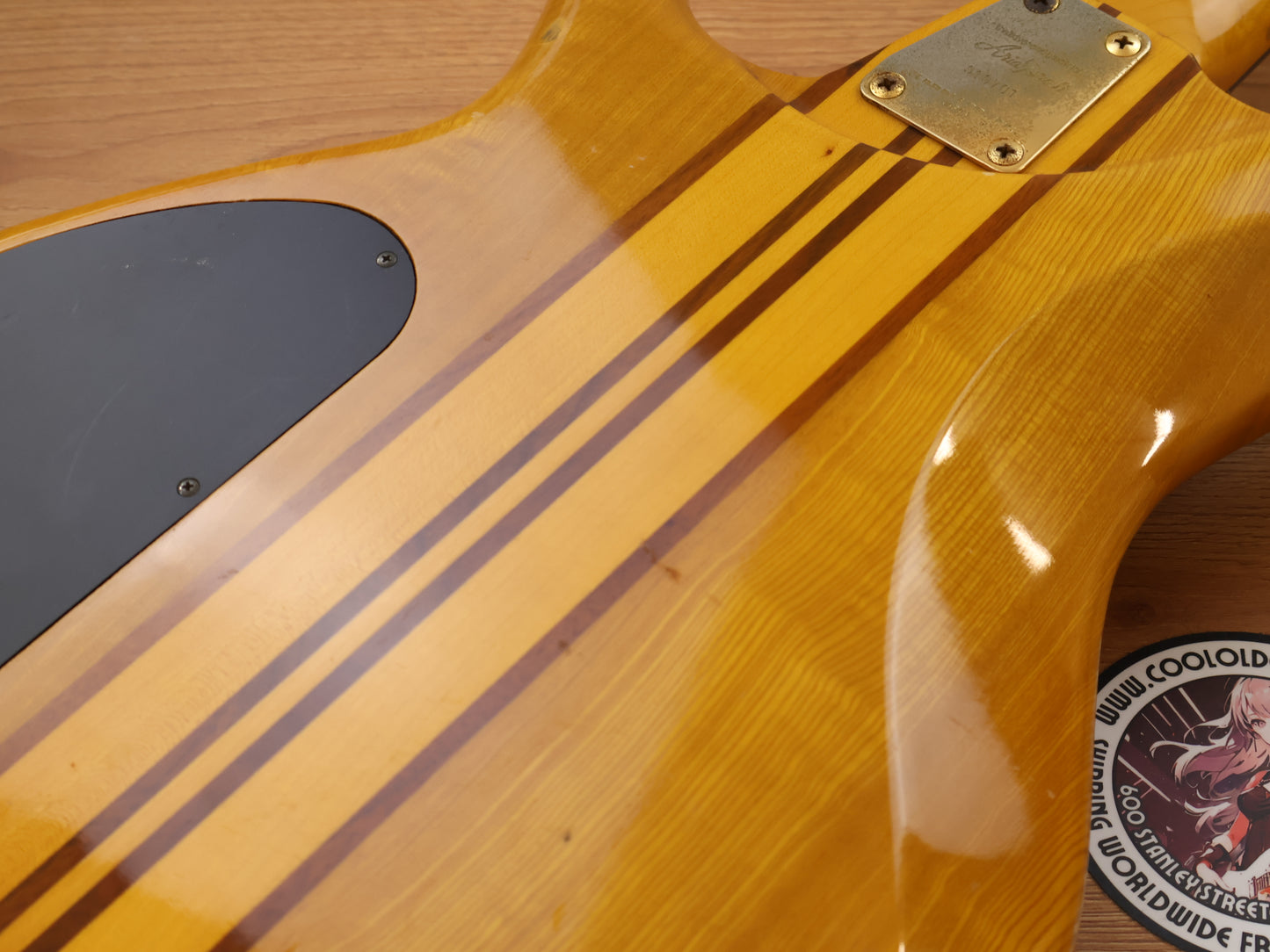 1991 Aria Pro II Japan SB-JR750 Bass (Natural)