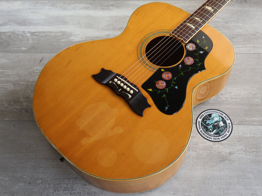 1970's Aria Japan Model WJ-35 Jumbo Acoustic (Natural)