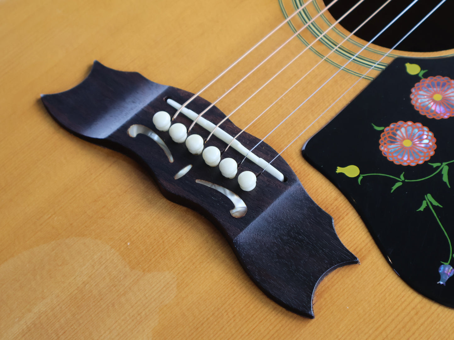1970's Aria Japan Model WJ-35 Jumbo Acoustic (Natural)