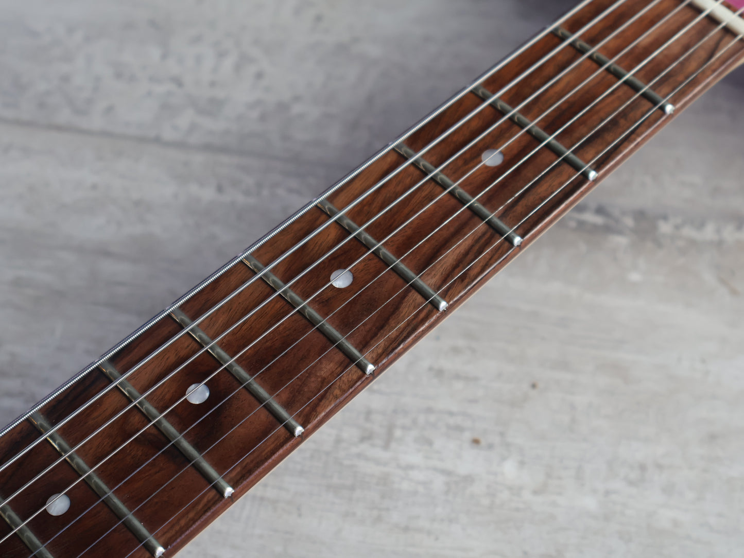 Grassroots (by ESP) G-SN7-68TO Omura Mini 7-String (Twinkle Pink)
