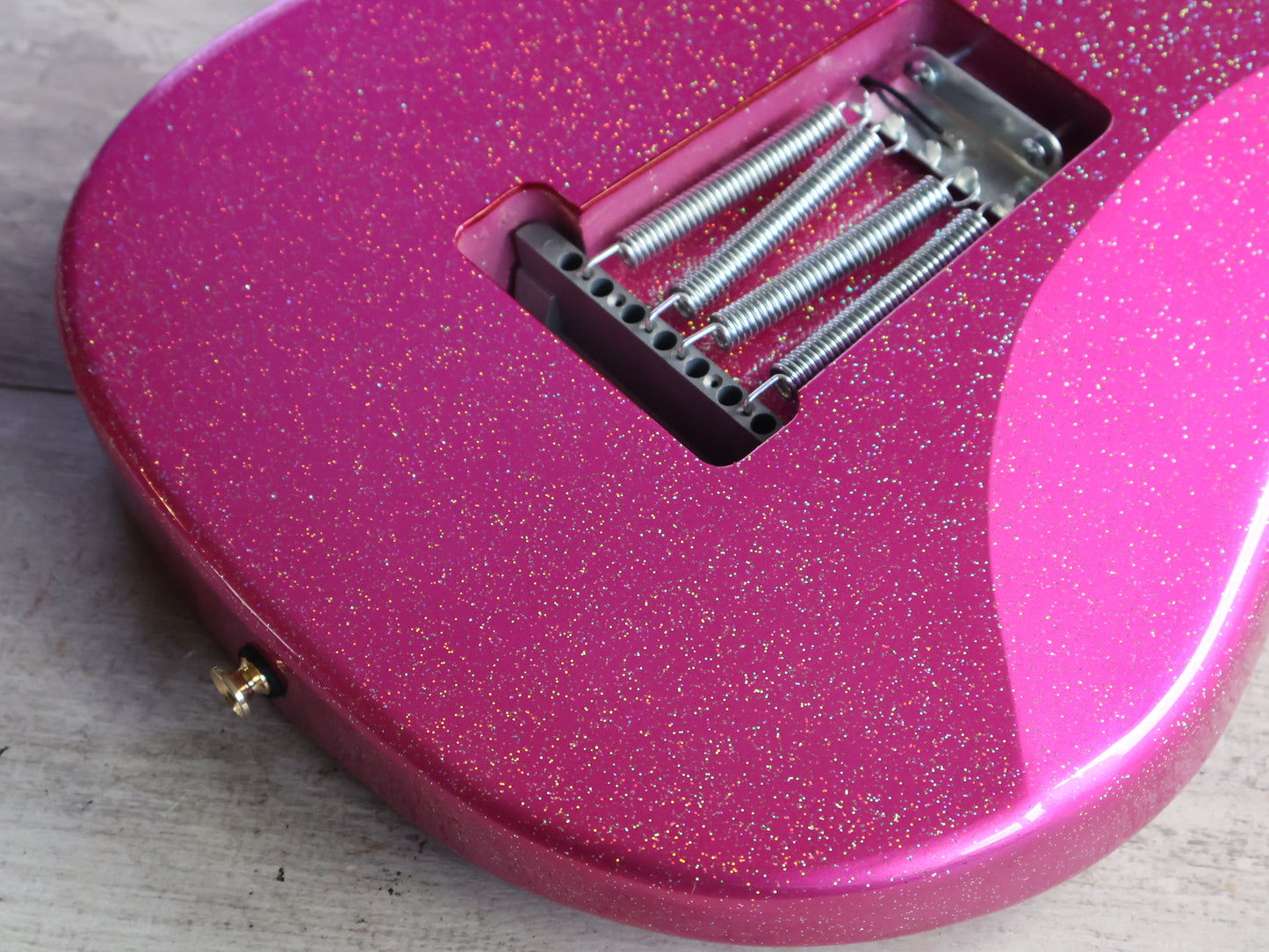 Grassroots (by ESP) G-SN7-68TO Omura Mini 7-String (Twinkle Pink)