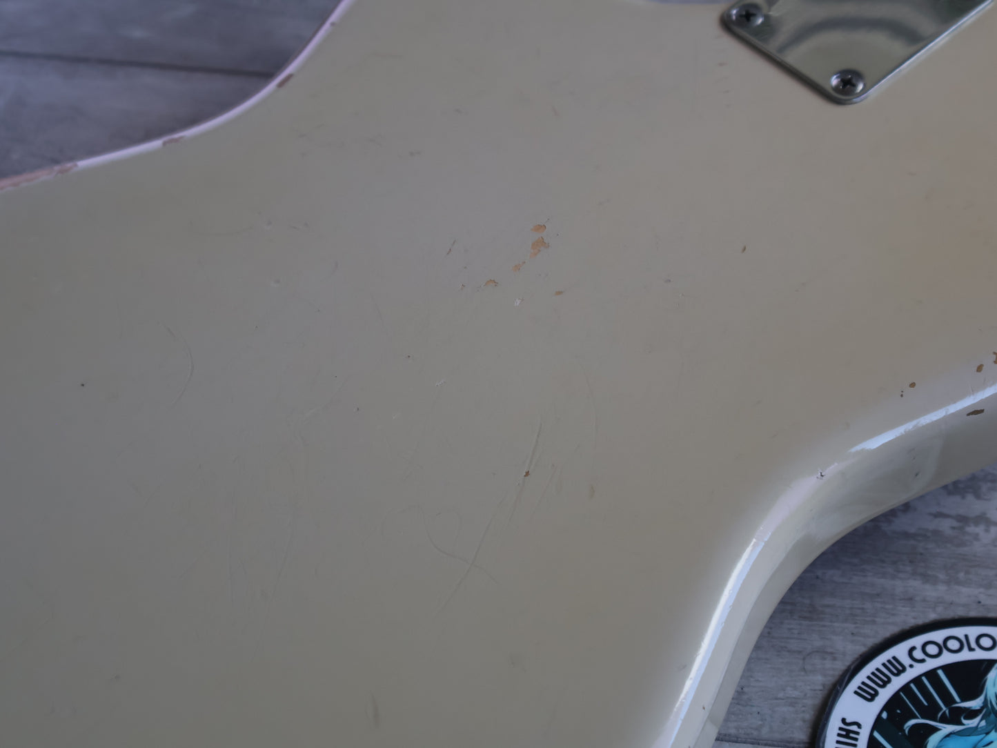 1959 Fender USA Musicmaster (Desert Sand & Anodized Gold)
