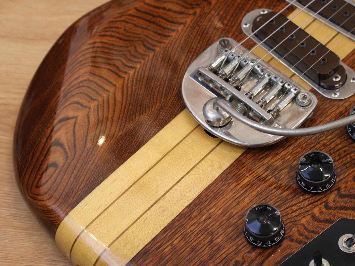 1979 Greco Japan GOII750 Neckthrough Stratocaster (Brown)