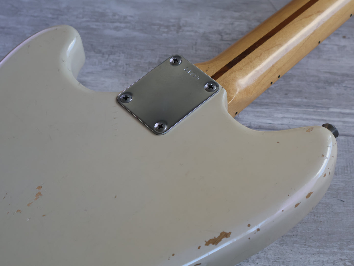 1959 Fender USA Musicmaster (Desert Sand & Anodized Gold)