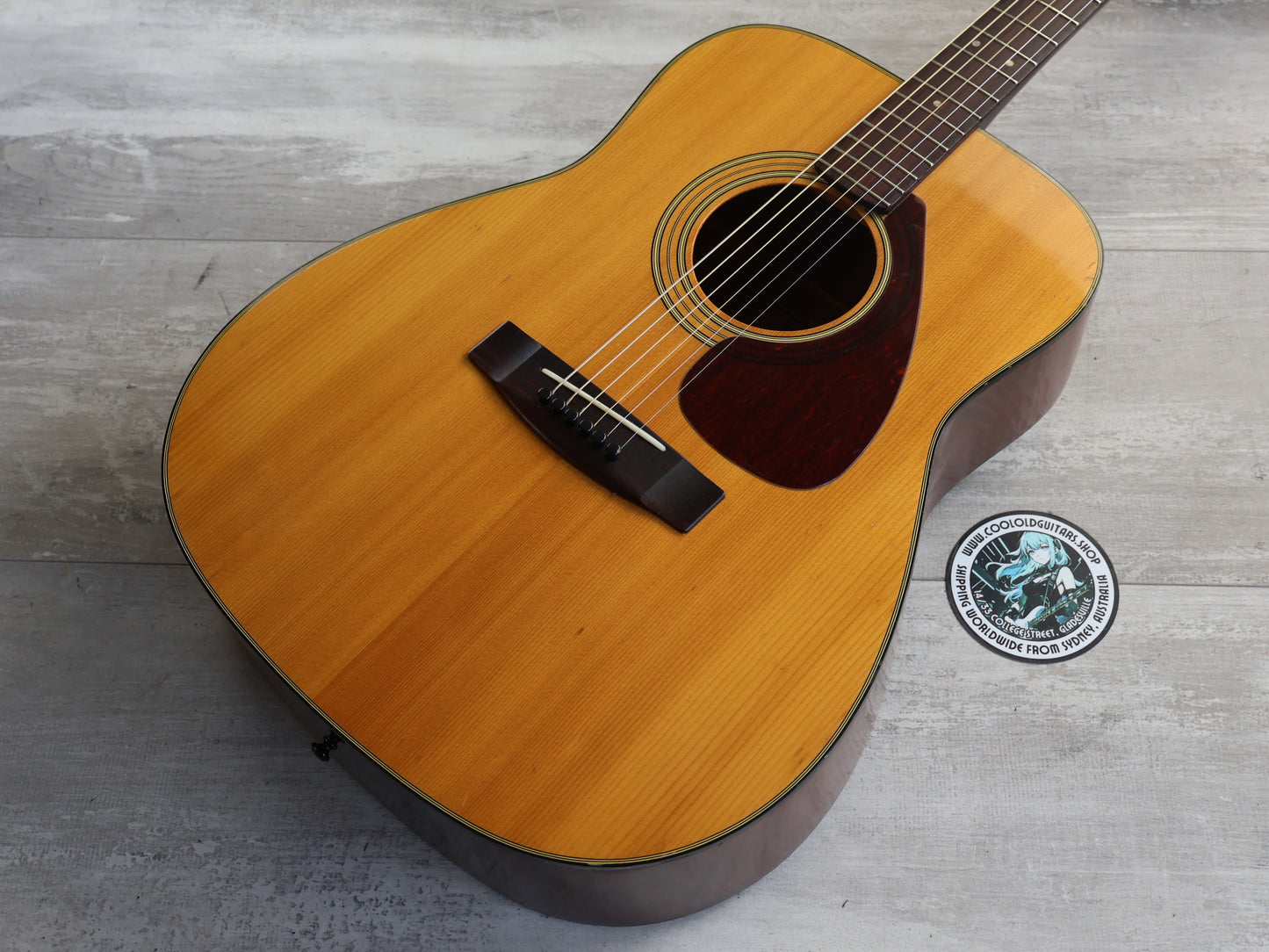 1970's Yamaha Japan FG-160 Folk Acoustic Guitar