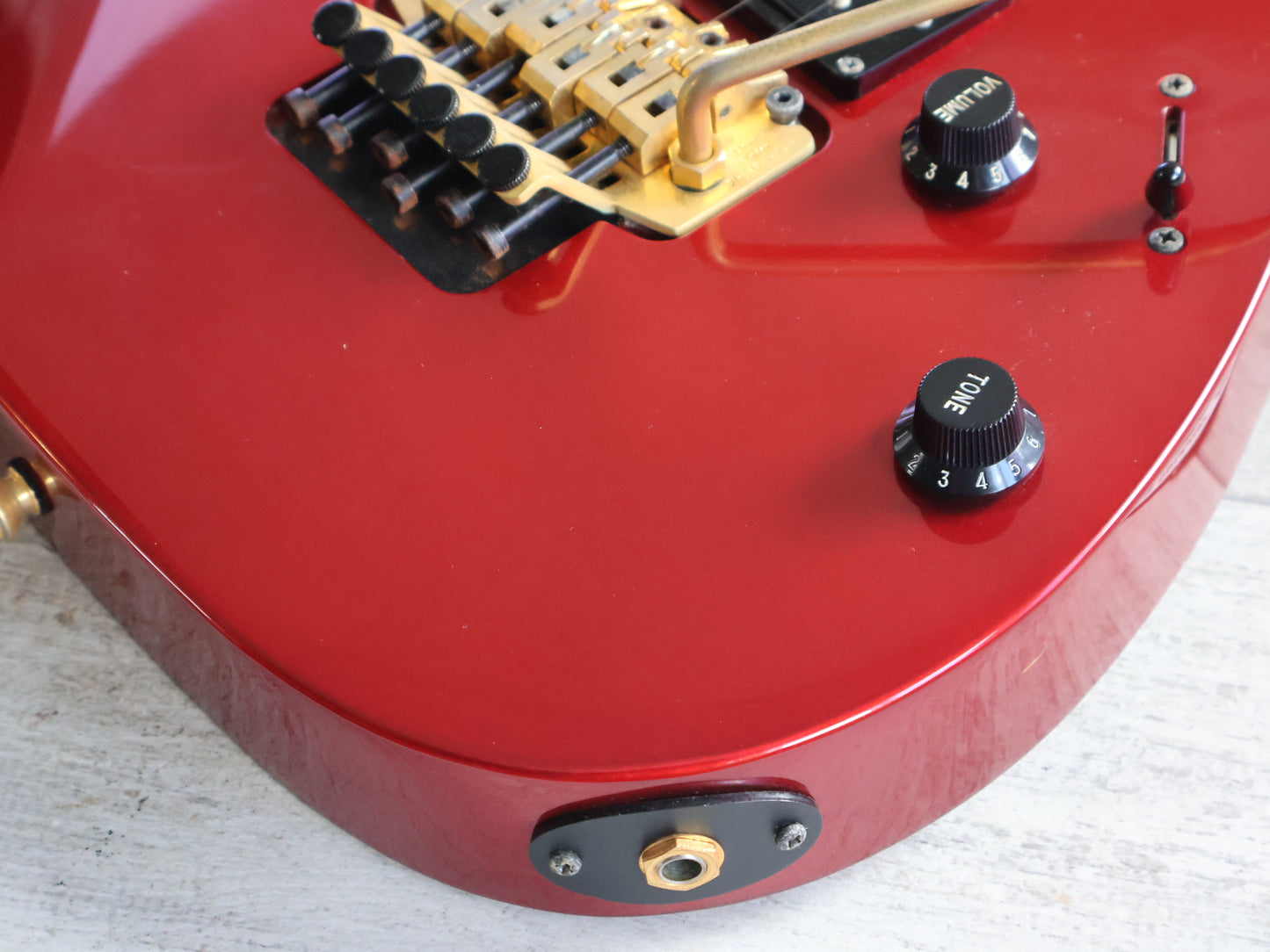 1994 Ibanez Japan RG370G HSH Superstrat (Metallic Red)