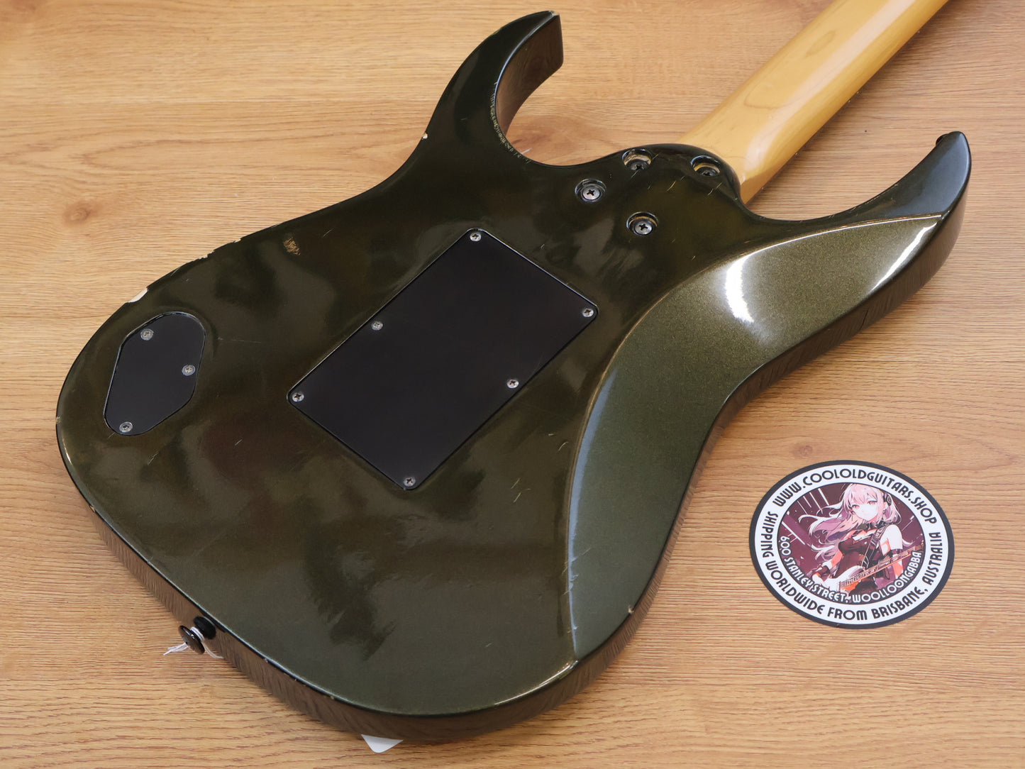 1996 Ibanez RGR-550 HSH Superstrat (Iron Pewter)