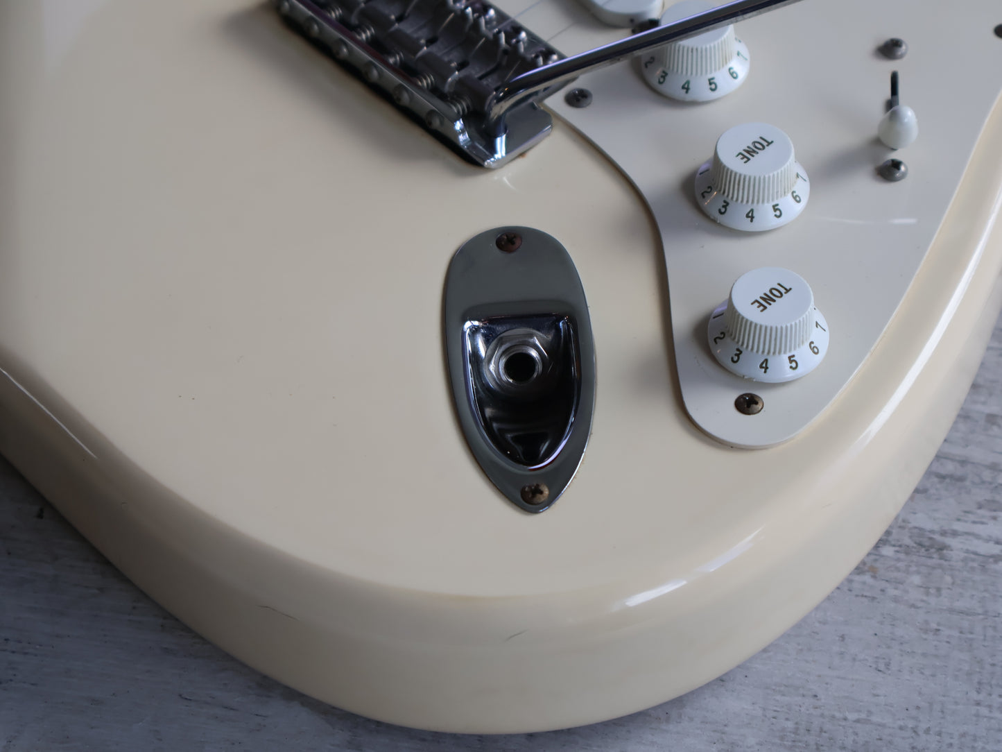 2005 Fender Jimmie Vaughan Tex-Mex Signature Stratocaster (Olympic White)