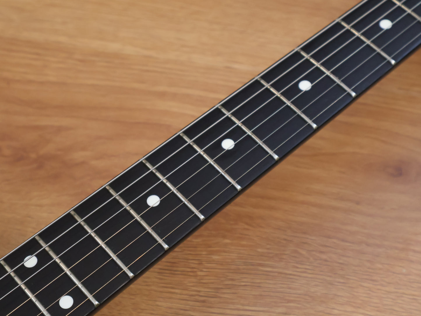 1985 Yamaha Japan SE700E Bound Flat-Top Superstrat (Black)