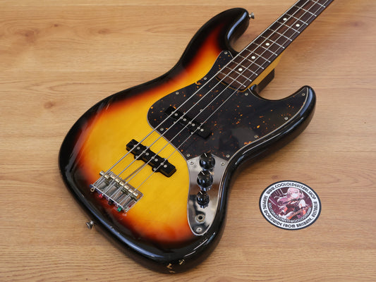 2018 Fender Japan Traditional 60's Jazz Bass (Sunburst)