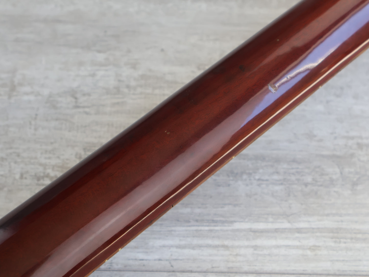 1975 Greco Japan TVB-600 Double Cutaway Les Paul Jr Bass (Cherry Red)