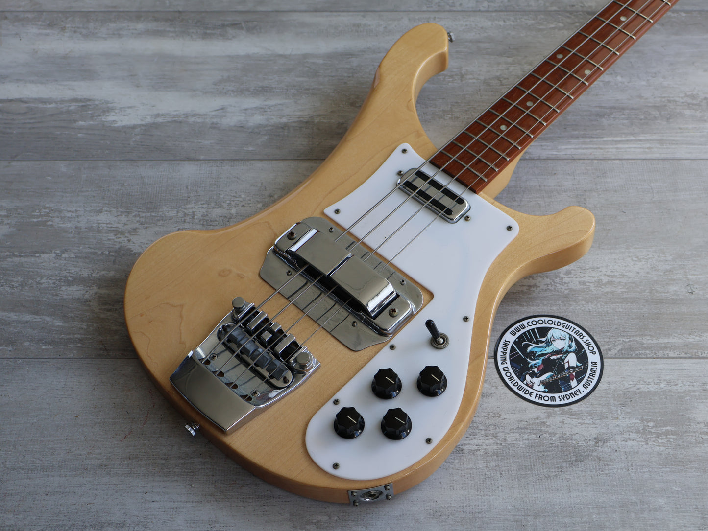1997 Rickenbacker 4001 V63 Bass (Mapleglo)