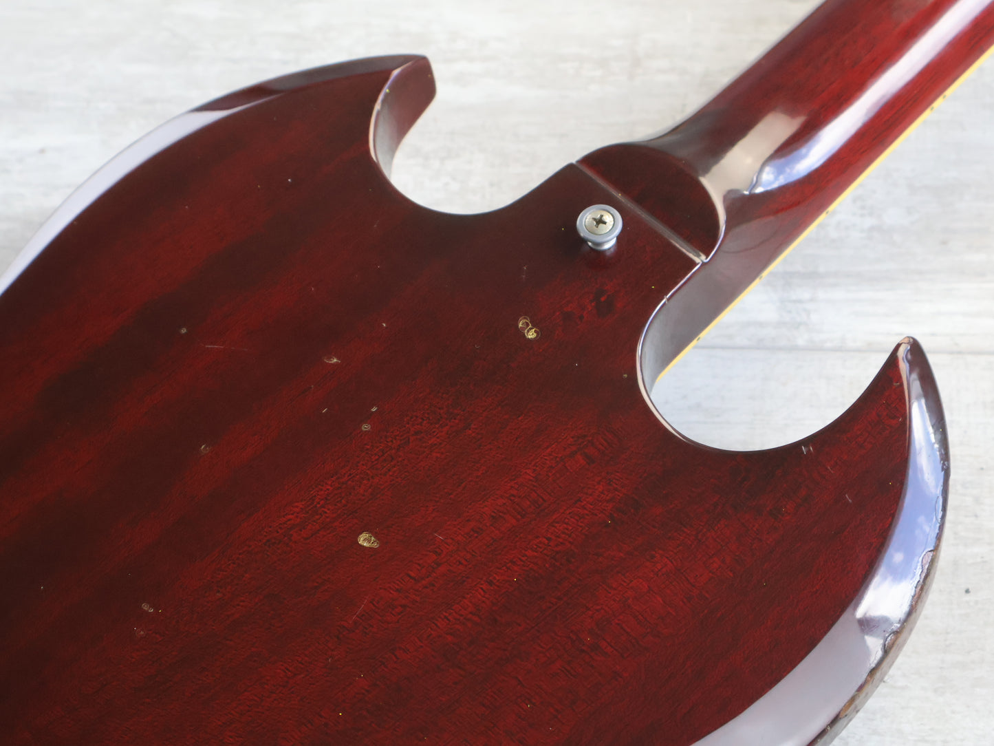 1981 Greco Japan SS-600 70's Reissue SG Standard (Wine Red)