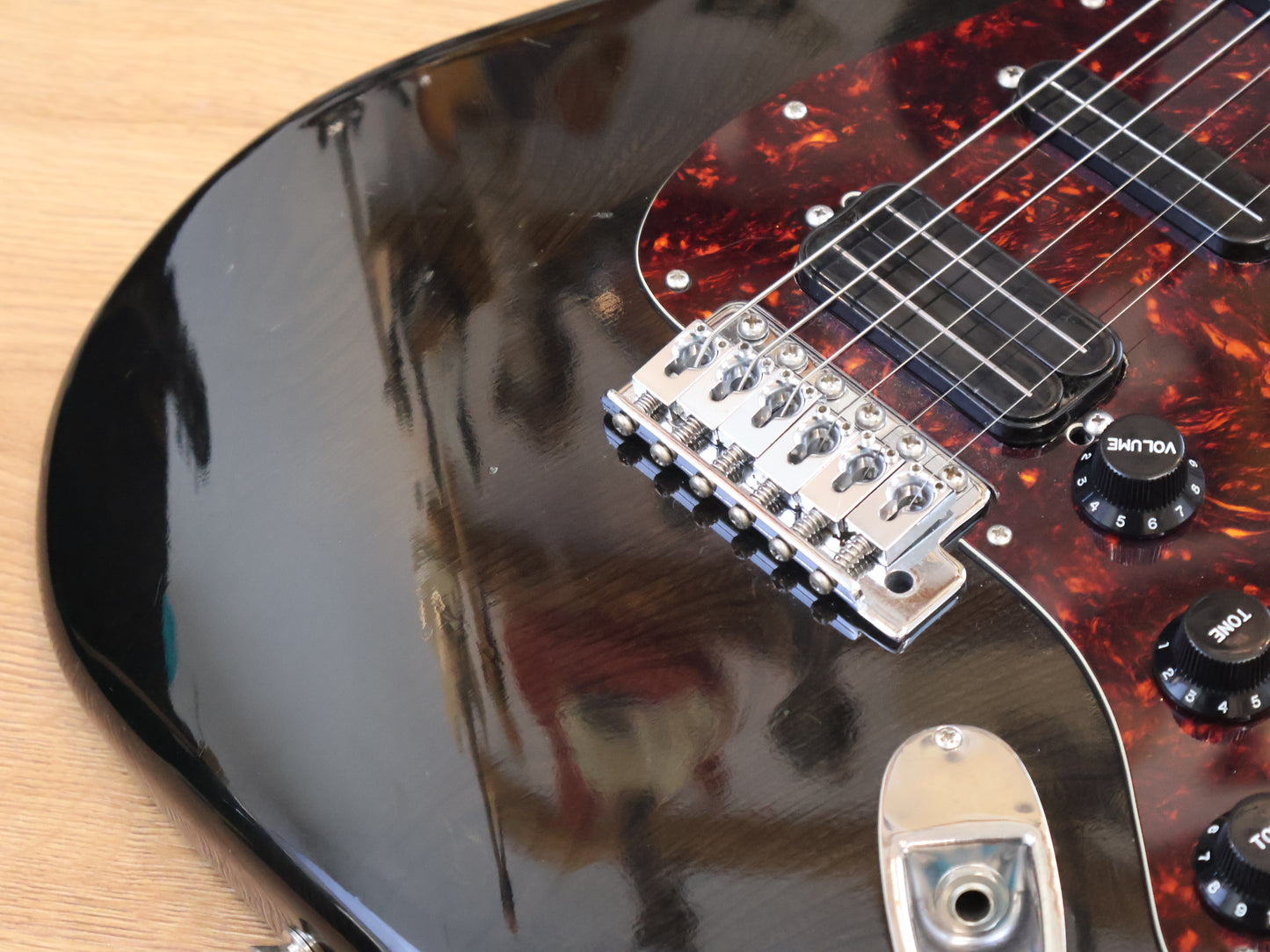 1980's Bill Lawrence Japan Challenger HSS Stratocaster (Transparent Brown)