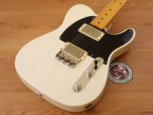 2011 Fender American Vintage '52 Telecaster Tele-Gib (Aged White)
