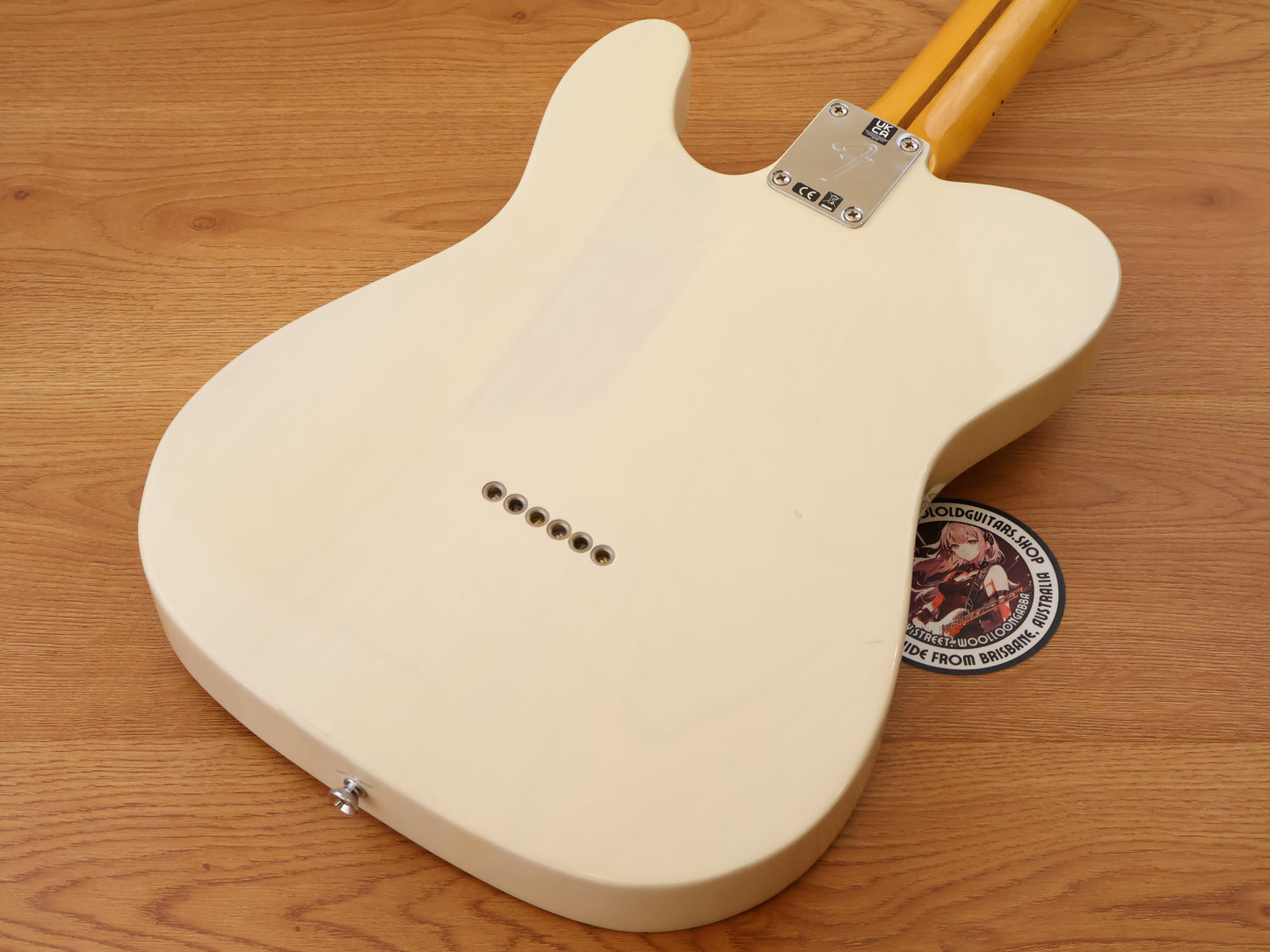 2011 Fender American Vintage '52 Telecaster Tele-Gib (Aged White)