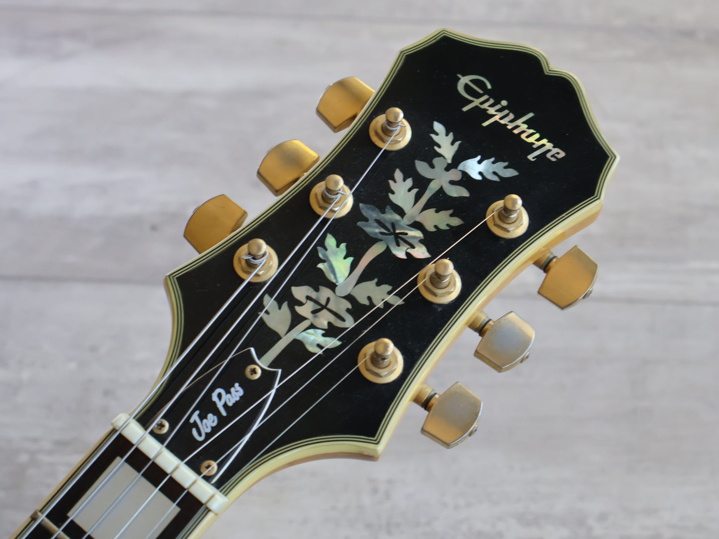 1993 Epiphone Korea Joe Pass Emperor II Hollowbody (Natural)