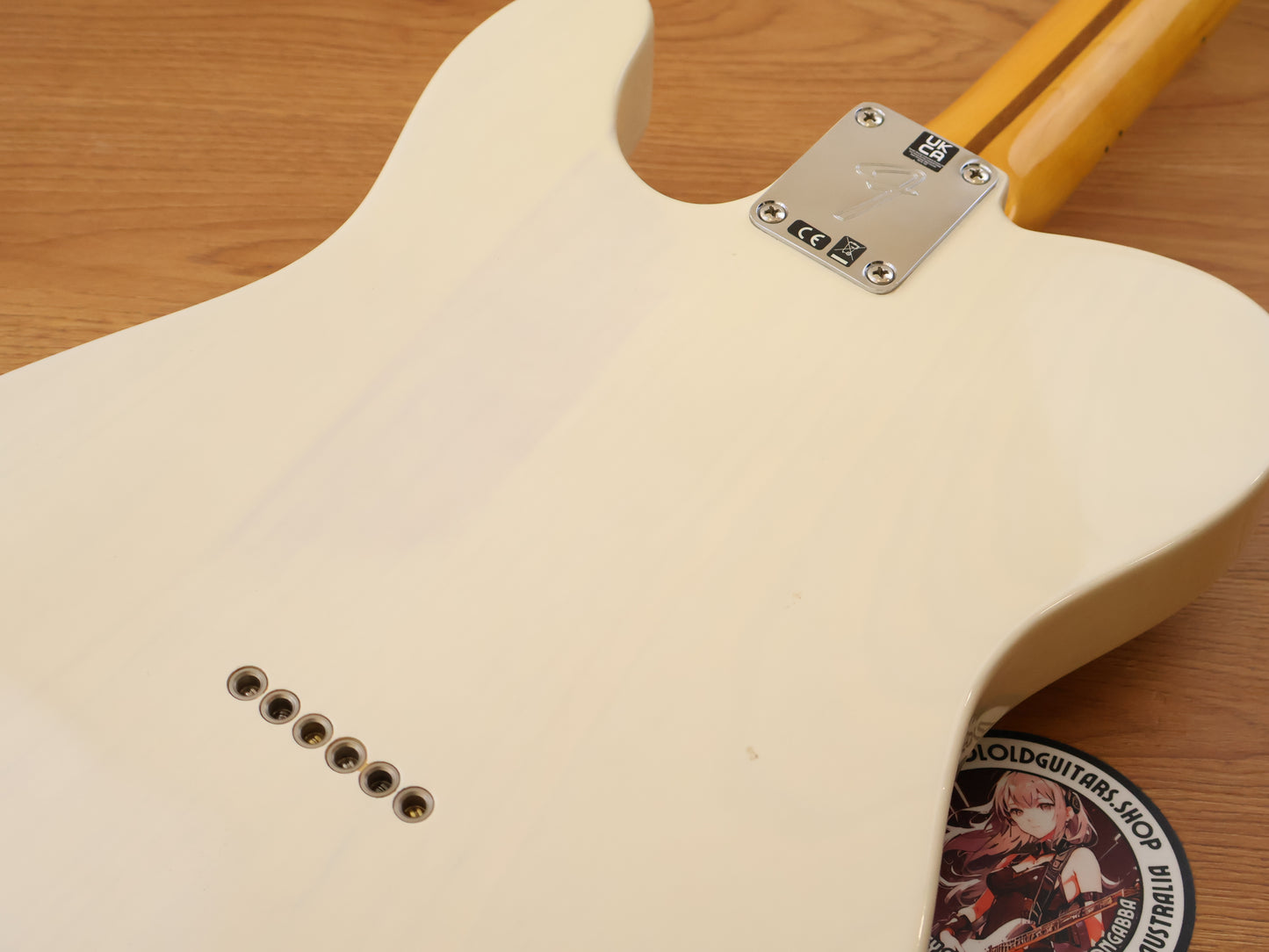 2011 Fender American Vintage '52 Telecaster Tele-Gib (Aged White)
