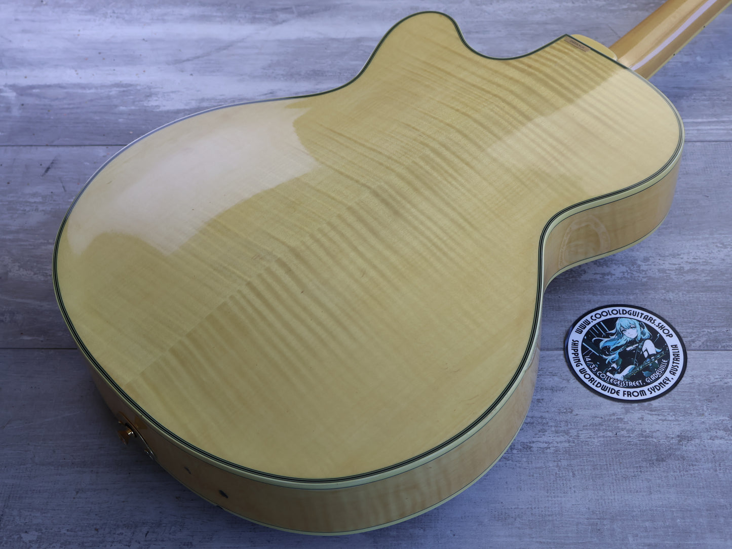 1993 Epiphone Korea Joe Pass Emperor II Hollowbody (Natural)