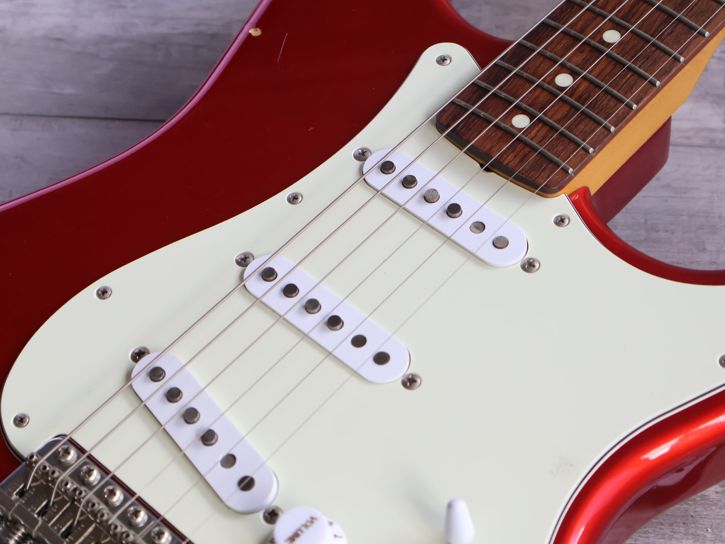1993 Fender Japan ST62-53 '62 Reissue Stratocaster (Candy Apple Red)