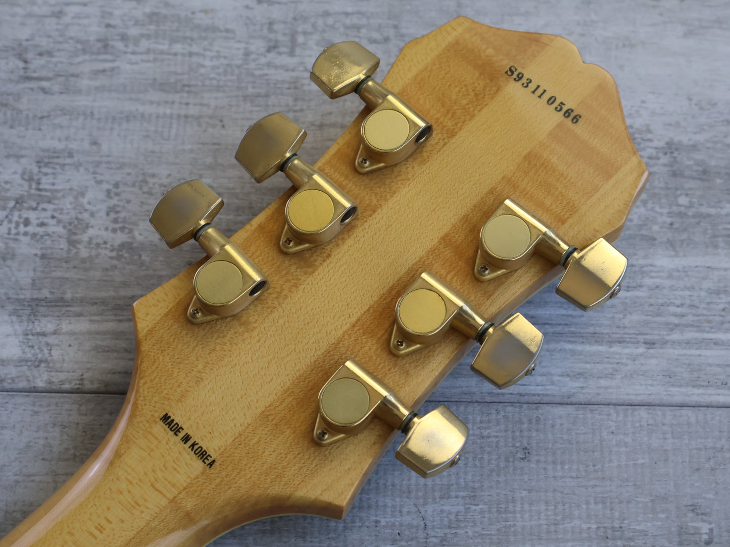 1993 Epiphone Korea Joe Pass Emperor II Hollowbody (Natural)