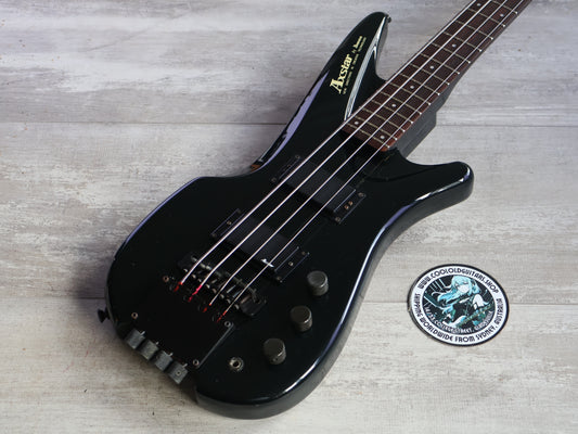 1985 Ibanez Japan Axstar AXB50 Headless Bass Guitar (Black)