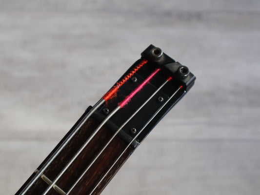 1985 Ibanez Japan Axstar AXB50 Headless Bass Guitar (Black)