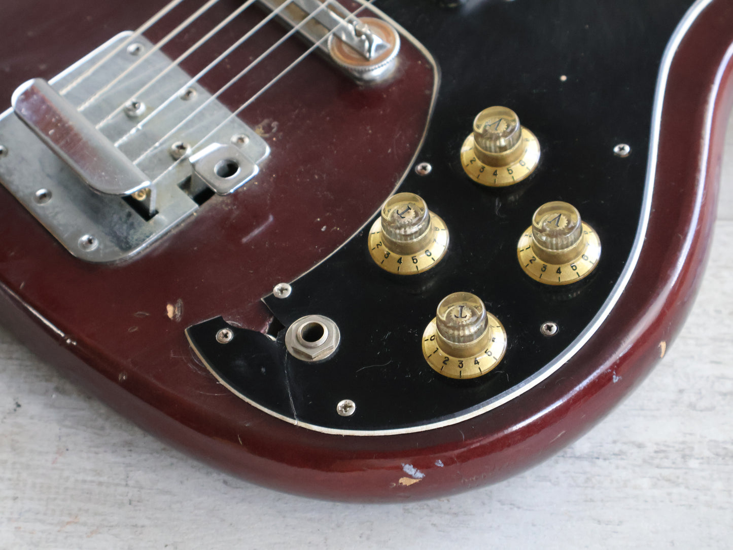 1973 Riviera Japan SG Double Cutaway (Red)