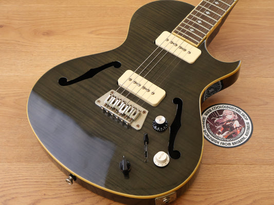 2015 Epiphone Blueshawk Deluxe (Transparent Black)