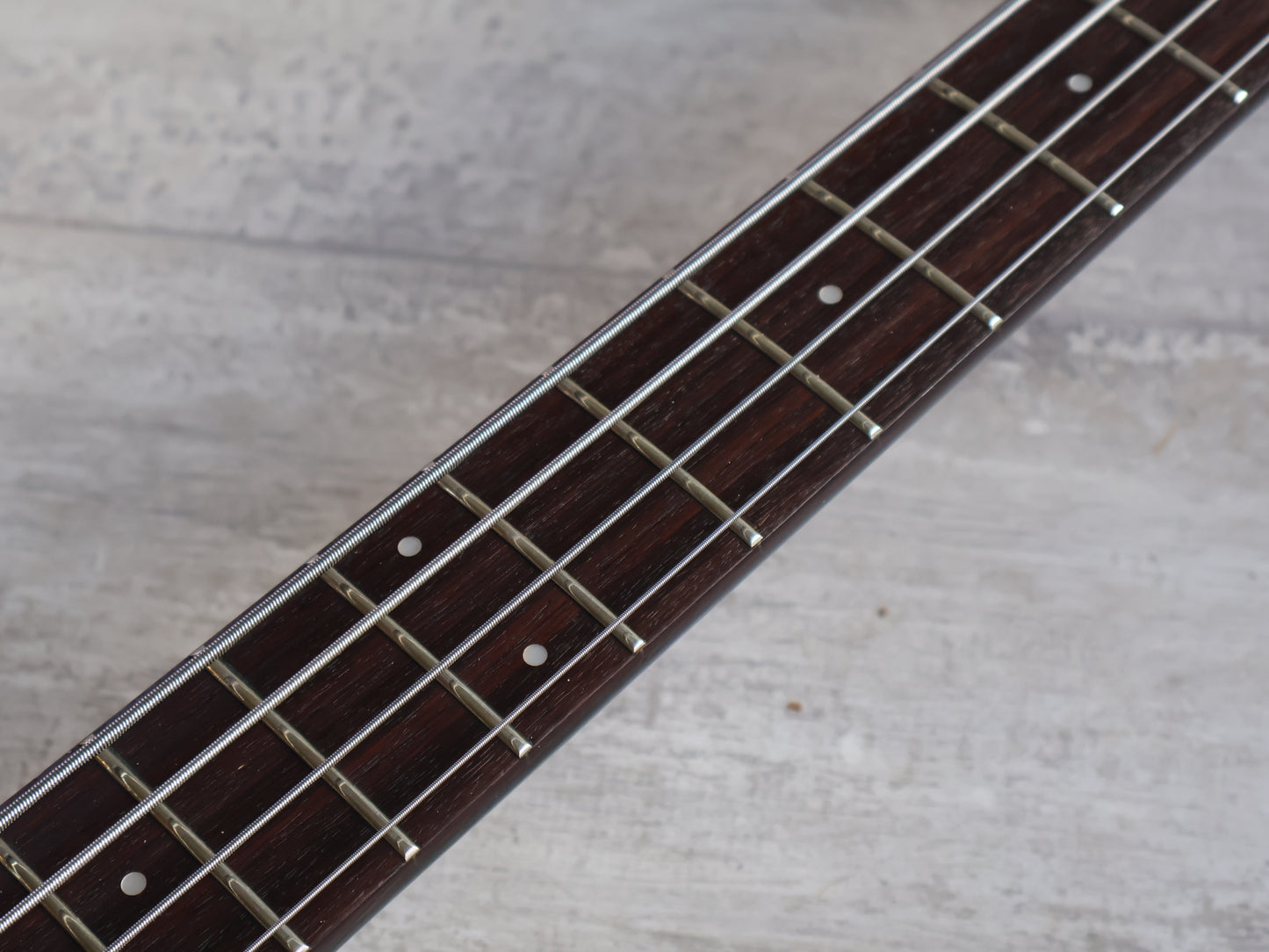 1985 Ibanez Japan Axstar AXB50 Headless Bass Guitar (Black)