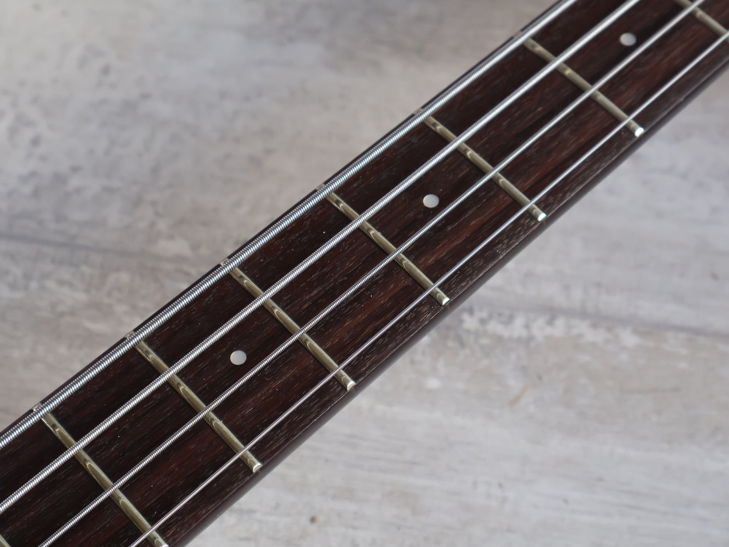 1985 Ibanez Japan Axstar AXB50 Headless Bass Guitar (Black)