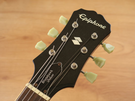 2015 Epiphone Blueshawk Deluxe (Transparent Black)
