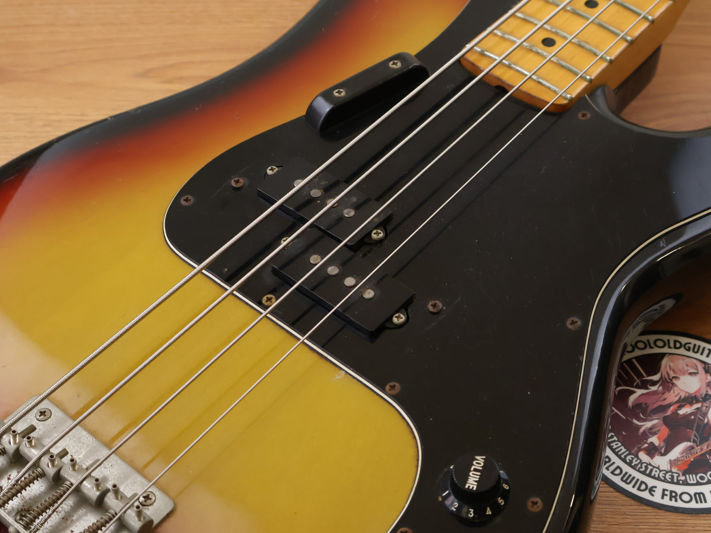 1979 Greco Japan PB-450 P-Bass (Sunburst)
