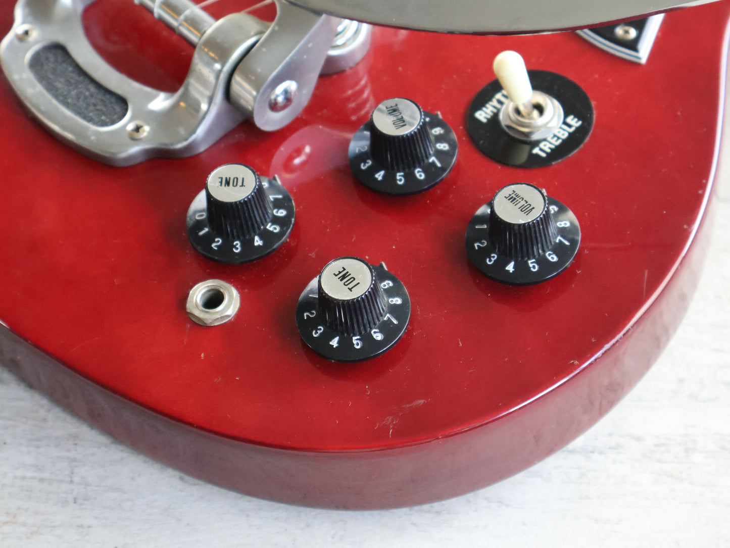 1972 Tempo Japan SG Double Cutaway (Red)