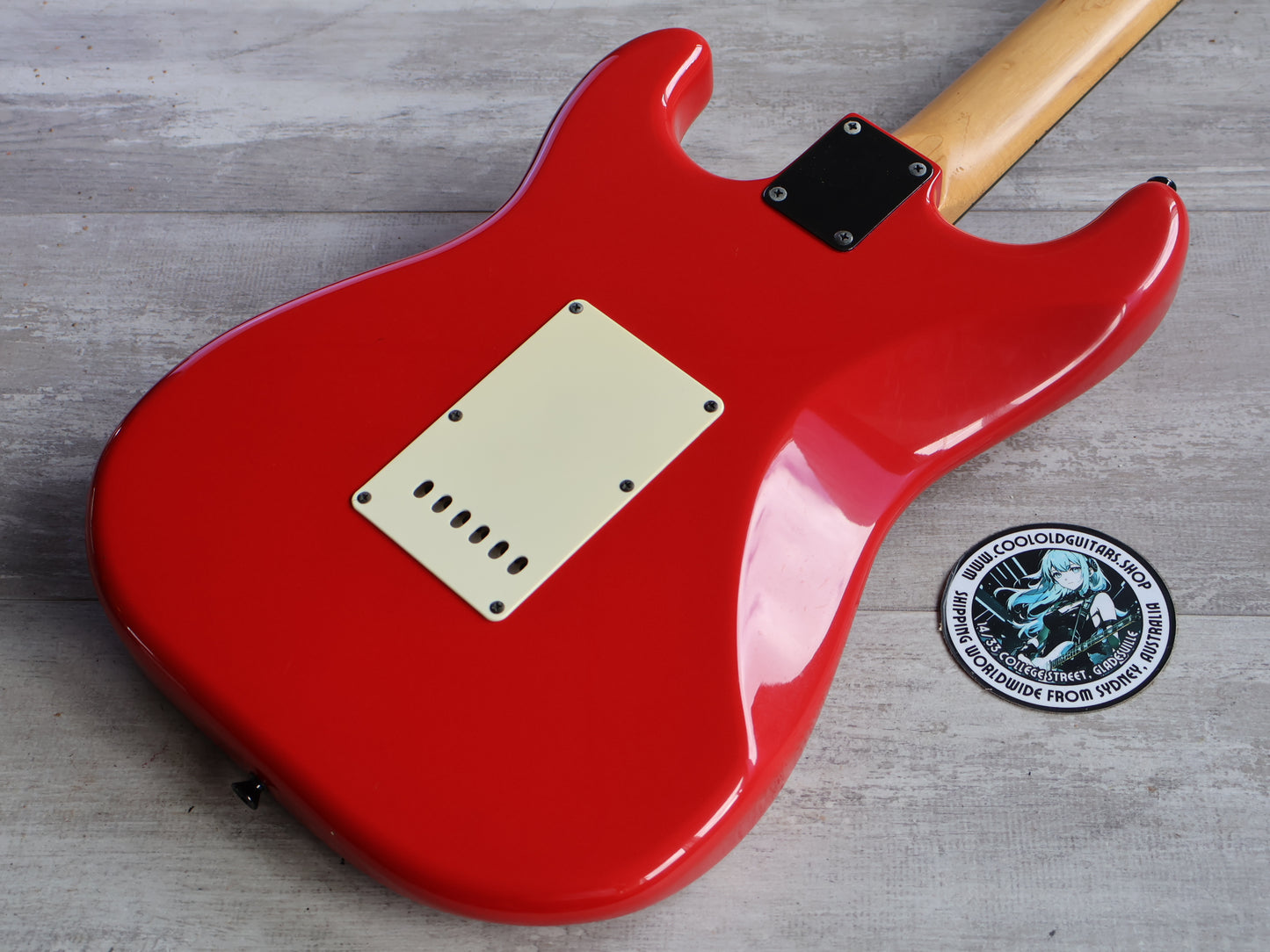 1990's ESP Japan (Tokyo Workshop) Stratocaster w/Alembic (Fiesta Red)