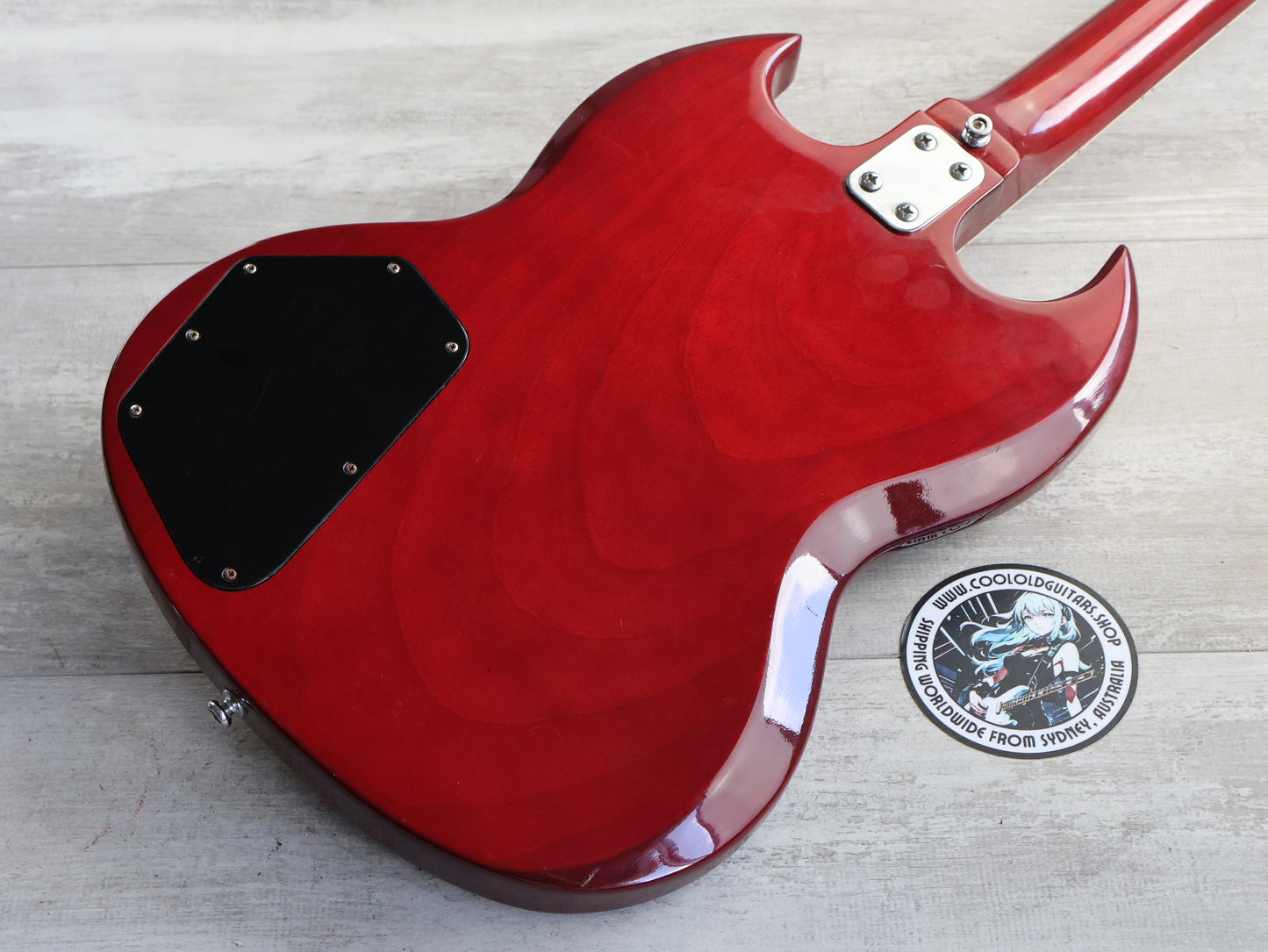 1972 Tempo Japan SG Double Cutaway (Red)