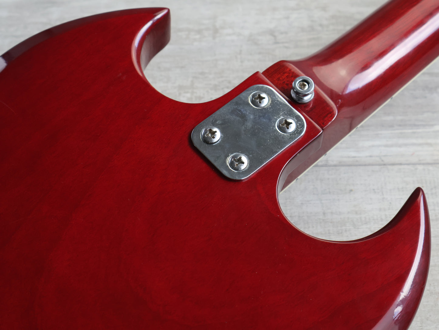 1972 Tempo Japan SG Double Cutaway (Red)