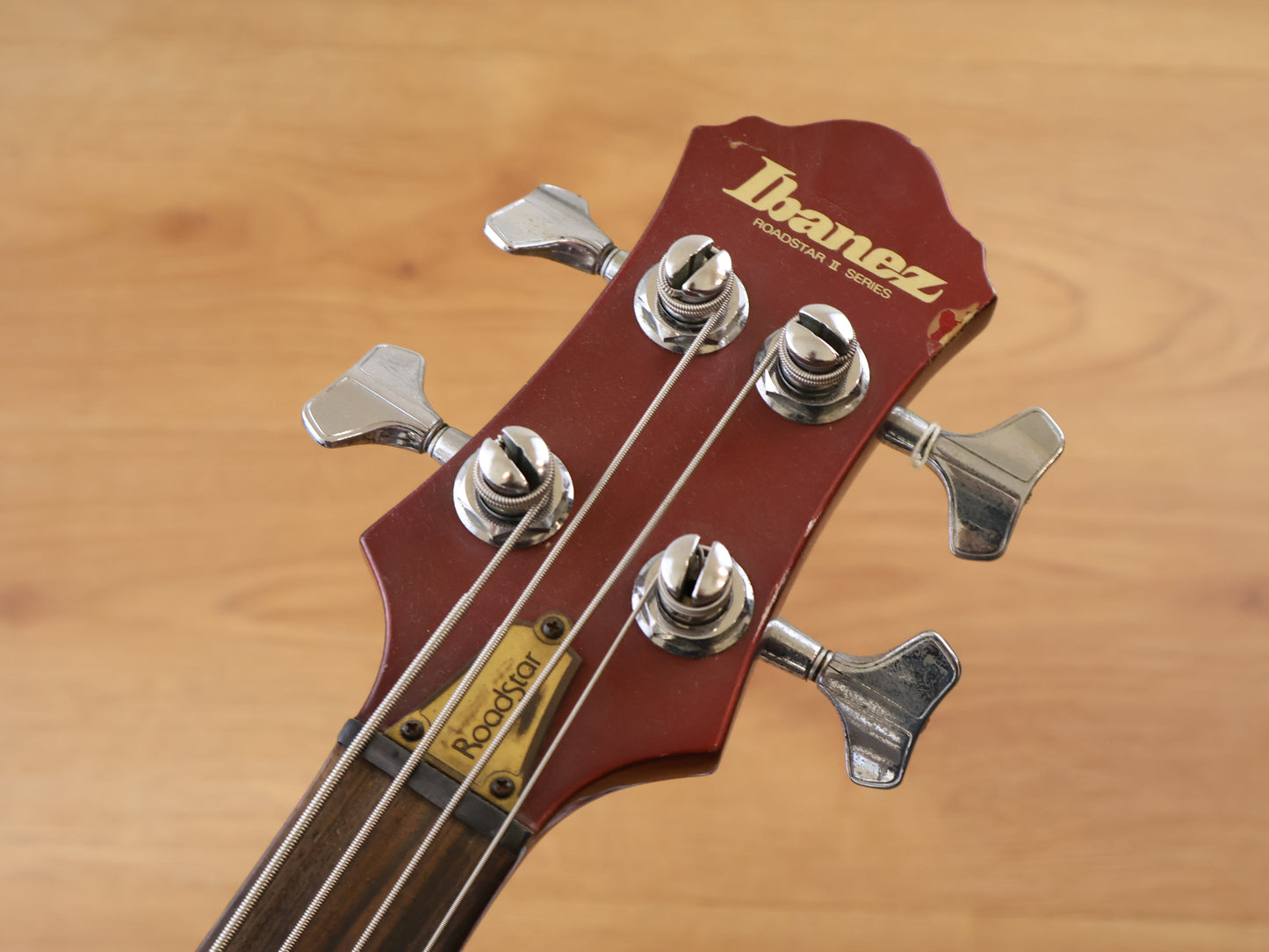 1984 Ibanez Japan RB824 Roadstar II Bass (Fire Red)