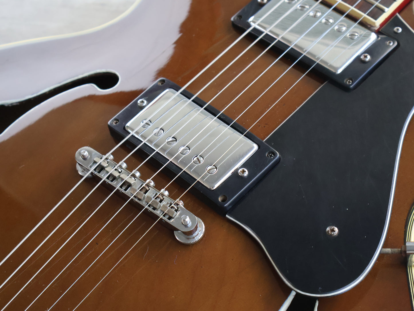 1970's Fresher Japan FE-351WN Semi Hollowbody (Walnut)