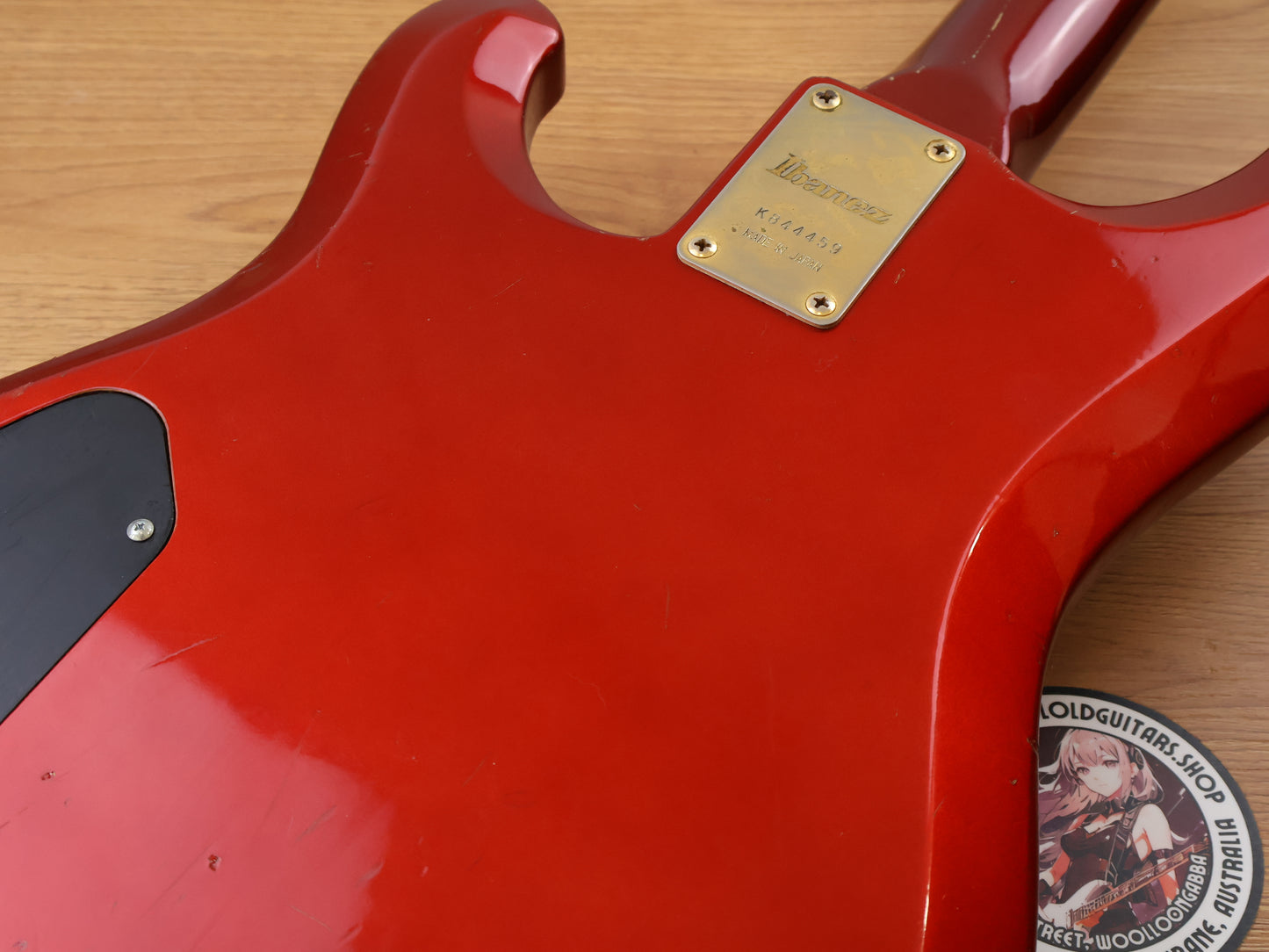 1984 Ibanez Japan RB824 Roadstar II Bass (Fire Red)