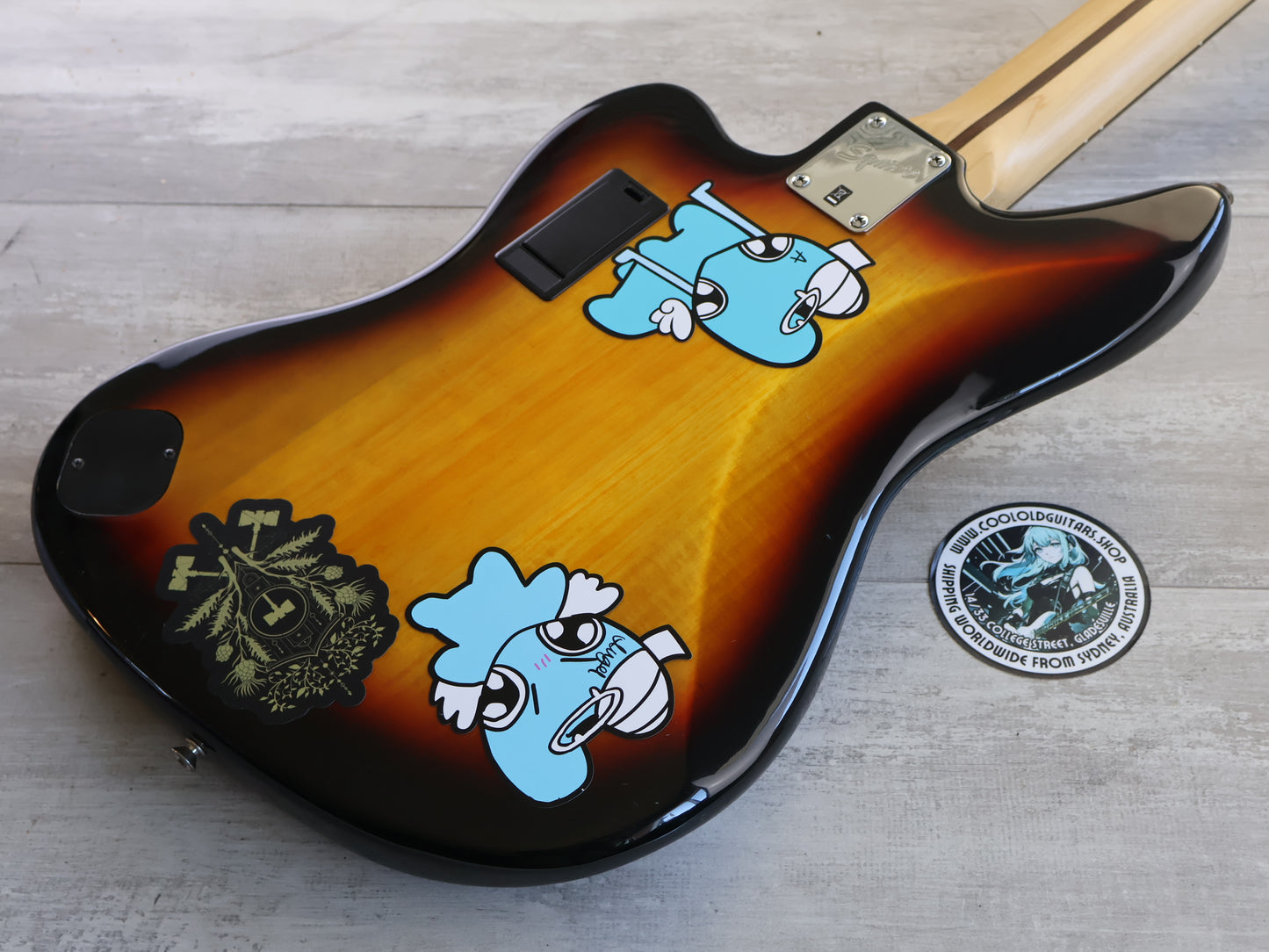 2013 Squier Vintage Modified Jaguar Bass V Special 5-String (Sunburst)