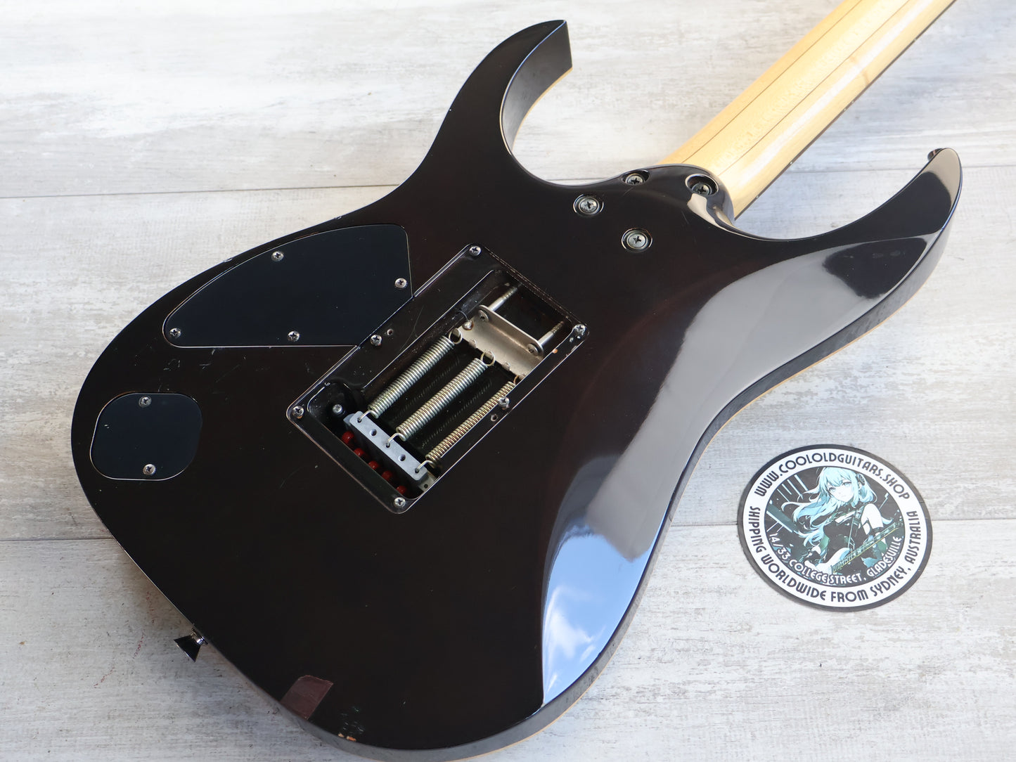 2005 Ibanez J Custom RG8270F HSH Superstrat (Black Onyx)