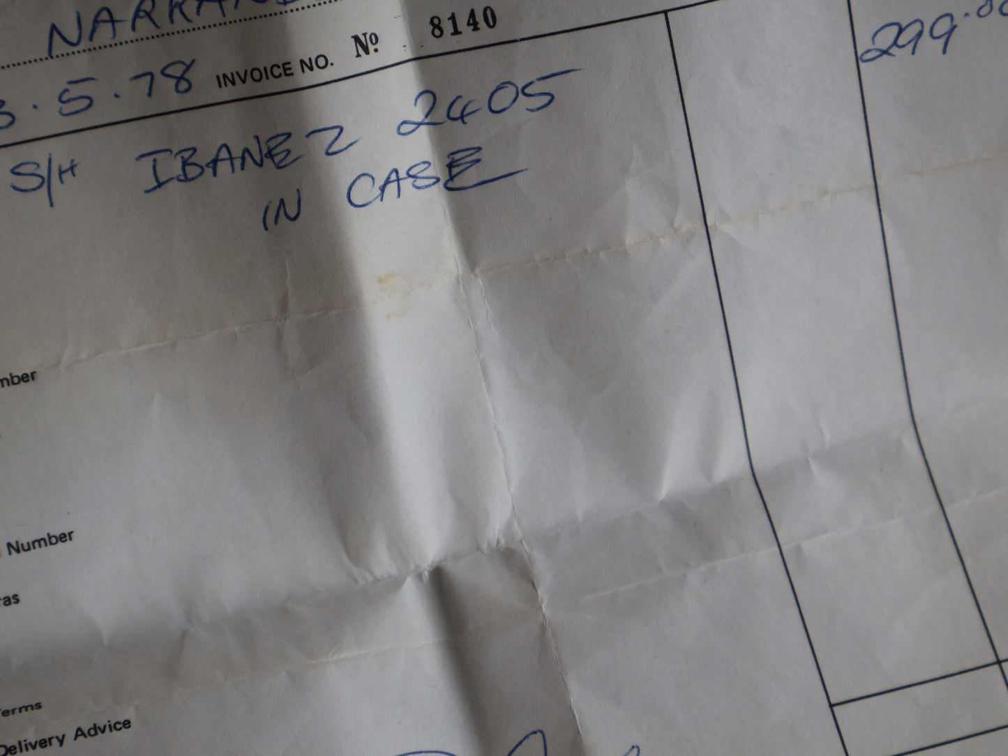 1977 Ibanez Japan 2405 "Custom Agent" Les Paul (Brown Sunburst)